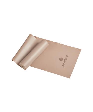 Yoga Resistance Bands Elastic Band Non-Latex Elastic Exercise Bands Long Stretch Bands for Physical Therapy Brown