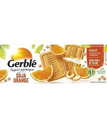 GERBLÉ - Orange Soy Biscuits 280G - (Pack of 4)