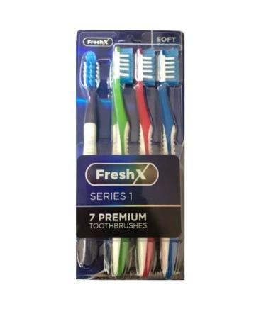 FreshX Soft Toothbrush for Adult 7-Count - Buy Online on GoSupps.com