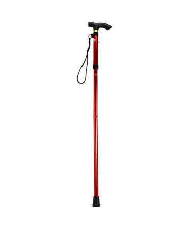 Foldable Walking Stick Multipurpose Cane Non-Slip Bottom pad Lightweight Aluminum Alloy Crutches Height Adjustable Walker Crutches Hello Independence