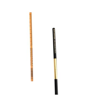 Mipcase Mecanical Pencils 2pcs Eyebrow Pencil Eyebrow Pen Lady Tools Waterproof Brow Makeup Pens Line Miss Portable