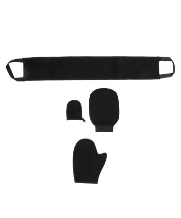 4pcs Body Self Tanners Set, Self Tanning Mitt Kit, Self Tanning Applicator with Glove, Back Lotion Applicator for Home Use - Buy Online on GoSupps.com