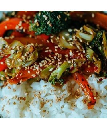 Buy Camelur 500g Bio Sesame Seeds - Organic Peeled & Undooted - Additive-Free Sesame Grains in Biodegradable Packaging - International Shipping Available - Buy Online on GoSupps.com