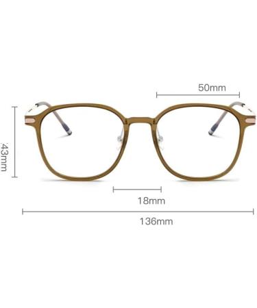 Buy Anti Eyestrain Reading Glasses - Cute Blue Light Blocking TR Frame for Computer Use - Stylish 0.00 C8 Readers - Buy Online on GoSupps.com