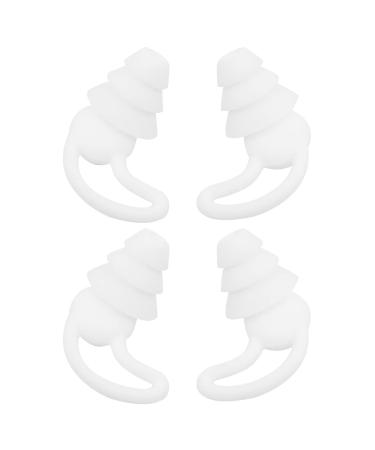 Namvo 2 pairs ears for ger Usch suppression while sleeping reusable flexible silicone-leise-ear PEL waterproof ears