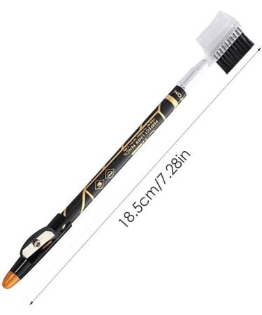 Eye Liner Mode Hommes Bard Maquillage Moussatache Moustache Coloriage Outils de remplissage Beabe la Bearbe Anti-coiffure Crayon sourcils double finition Eye Liner Noir(China) 1 unit (Lot de 1) - Buy Online on GoSupps.com