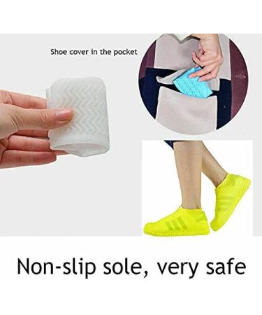 Waterproof Silicone Shoe Covers for Men, Women, and Kids - White | Taoqidiannao - Buy Online on GoSupps.com