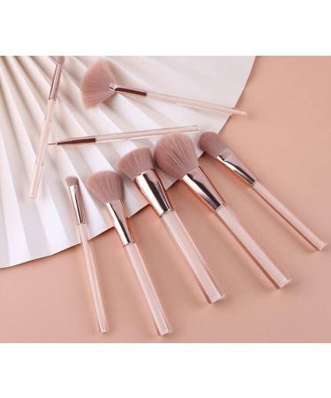 8-Piece Portable Makeup Brush Set | Complete Makeup Tools for Flawless Application - Shop Internationally - Buy Online on GoSupps.com