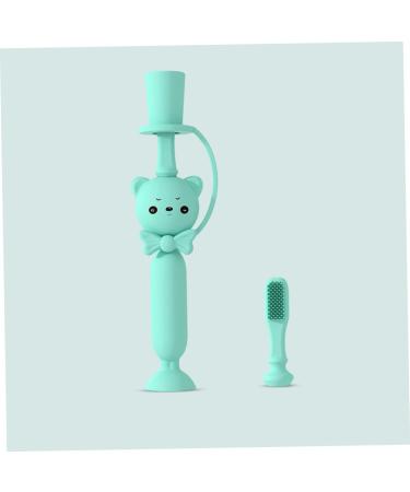 Iwowhero Silicone Baby Toothbrush - Soft Bristle Toddler Finger Brush for Gentle Oral Care - Buy Online on GoSupps.com