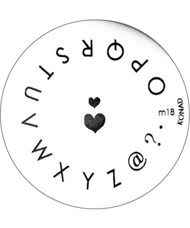 Konad Stamping Schablon M18 - Buy Online on GoSupps.com