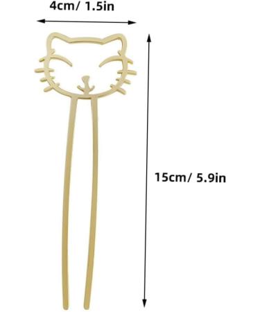 DOITOOL Cute Cute Hairpin Cute Hair Chopsticks Vintage Hair Sticks Metal Hair Chopstick Women Hair Decoration U Shaped Hair Stick Hair Stick for Hanfu Alloy Girl Japanese-style South Korea - Buy Online on GoSupps.com