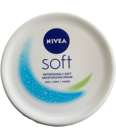  NIVEA Nivea Soft Refreshing Moisturizing Cream for Face Body and Hands 300 ml - Buy Online on GoSupps.com