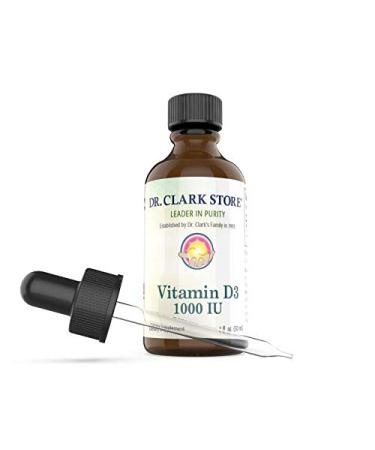 Dr. Clark Liquid Vitamin D Supplement 1000 IU 1 fl oz