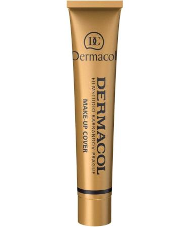 Dermacol High Cover Make-up Foundation Waterproof Hypoallergenic Foundation 100% Genuine Authentic (215)