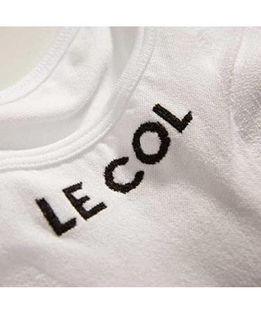 LE COL Unisex Pro Mesh Short Sleeve Base Layer - Breathable Cycling Undershirt | Quick Dry | XS-XXL, White - Buy Online on GoSupps.com