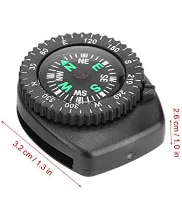 2 Pieces Wrist Compass Portable Watch Strap - Ideal for Camping & Boating | International Shipping Available - Buy Online on GoSupps.com