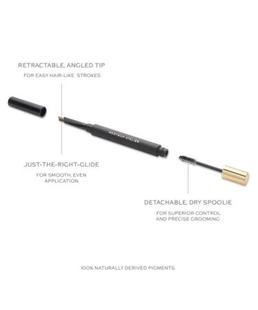 Westman Atelier Bonne Brow Defining Pencil (Stone) - Precision Brow Tool for Natural-looking Definition - Buy Online on GoSupps.com