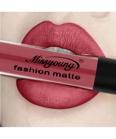 G n rique Interookie Colour Make-Up Lipstick Colour Liquid Matte Lipstick Do Not Touch Matte Cup Makeup Colour (17#)