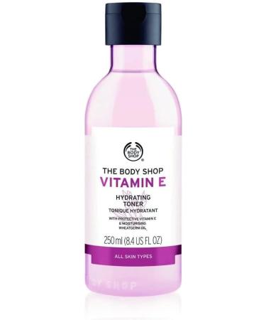 The Body Shop Vitamin E Hydrating Toner 250ml Cream Cleanser 250ml moisturising - Buy Online on GoSupps.com