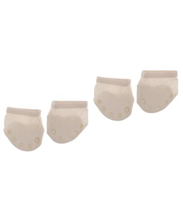 NOLITOY 2 Pairs Forefoot Pads Foot Protector Ballet Toe Protector Dance Socks