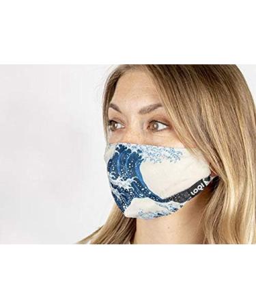 LOQI KATSUSHIKA HOKUSAI Face Mask - The Great Wave - Buy Online on GoSupps.com