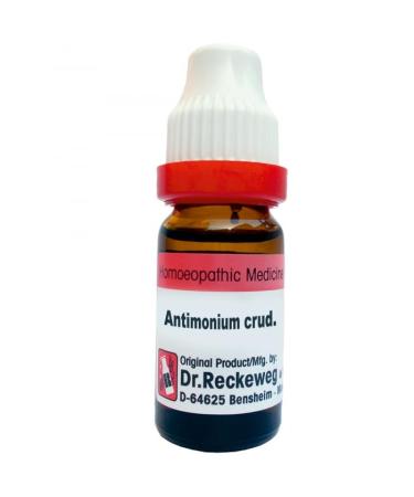 Dr. Reckeweg Antimonium Crud 200CH Dilution Homeopathic Medicine (Buy 3 GET 1 Free)