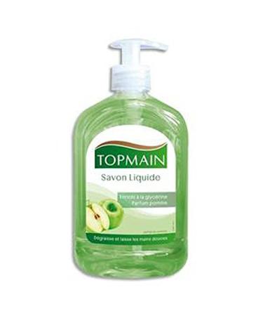 Visiodirect Set of 2 500ml pump bottles of liquid soap apple scent