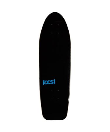 CCS Logo Cruiser Skateboard Deck - 27" x 8.00" Black