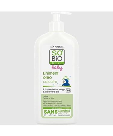 SOBiO tic Liniment Oleo Limestone 500 ml - Natural Skin Care Eco-Friendly International Shipping - Buy Online on GoSupps.com