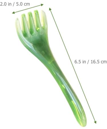 Beavorty 3pi ces Peigne De Massage R sine Pour Accessoires De Massage De T te Pour D tente Et Circulation Sanguine Vert Jaune Rose - Buy Online on GoSupps.com