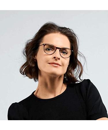 Nooz Optics Blue Light Filter Glasses for Men & Women - Oval Alba Collection - Tortoise - Perfect for Screens Gaming & TV - Buy Online on GoSupps.com