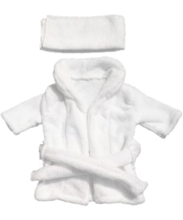 Buy Apofly Baby Bathrobe & Toddler Towel | Newborn Photography Props | White Costume Set (0-3m) - Buy Online on GoSupps.com