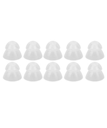 Dome Hearing Aid Silicone Hearing Aid Domes Hearing Aid Power Domes Medium Power Domes Ear Tips Hearing Direct Domes Large Power Dome 10 Pcs (M)
