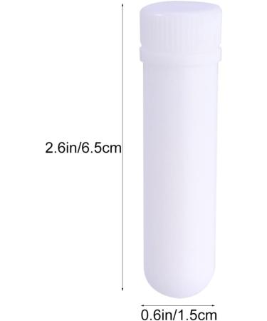 12pcs Refillable Nasal Aroma Tubes Kit for Oil Inhaler | Healeved Swab Essential Wick DIY Set | Portable Container with Cotton Blank Sticks - Buy Online on GoSupps.com