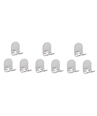 Zerodeko 9 StK shaver holder shaver hooks for the shower clothes hook hook razor holder hook for telephone plug towel hook Utility storage hook stainless steel 304 metal tools man