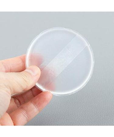 3d transparent transparent pure silica powder puff New jelly round ribbon PU air cushion puff - Buy Online on GoSupps.com
