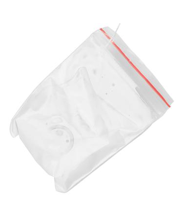 Angoily Makeup Tools Eyebrow Measuring Tool Eyebrow Drawing Line Tool Wire Box Advanced 4.6x1.8x7.5cm White