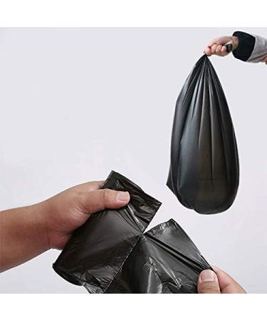 15pcs/Roll Flat Top Type 60x80cm Disposable Trash Bags Big Size Kitchen Hotel Garbage Bags Black Plastic Bags - Buy Online on GoSupps.com