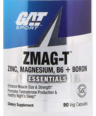 GAT ZMAG-T Testosterone Production & Healthy Sleep 90 Capsules - Buy Online on GoSupps.com