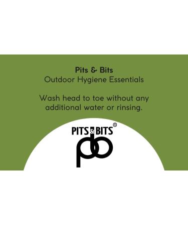 Pits And Bits Rinse Free Body Wash Fragrance Free No Additional Water Or Rinsing Required 100ml - Buy Online on GoSupps.com