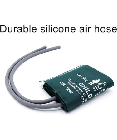 Universal NIBP Cuff for Pediatric Child 18-26cm Double Tube Reusable Nylon Replacement Blood Pressure Cuff No Connector. Child Green Nylon+dual Tubes - Buy Online on GoSupps.com