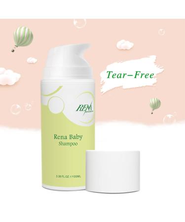 Rena Baby Shampoo - Tear-Free 100ml (3.38 Fl Oz) | Gentle & Safe for Infants | Buy Worldwide - Buy Online on GoSupps.com