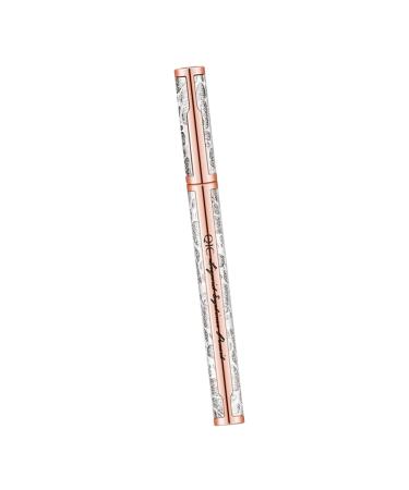 LALADEFIEE No Smudge Eyeliner Waterproof Eye Liner Pencil Waterproof Eyeliner Pencil for Waterline Grey Liquid