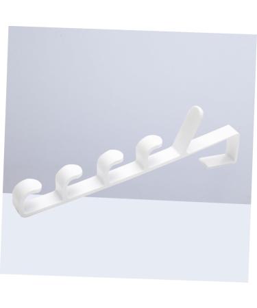 GLEAVI 4 pcs Door Rack Towel White Hooks Holders Multifunctional Portable The Over Hanging Hanger Hat Coat 2pcsx2pcs Whitex2pcs - Buy Online on GoSupps.com
