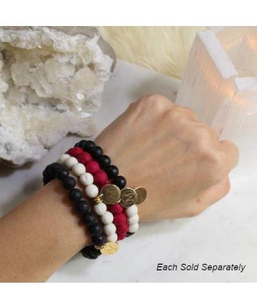 Shop Natural Lava Stone Bracelets | Essential Oil Anxiety Diffuser & Aromatherapy Jewelry for Men & Women - Buy Online on GoSupps.com