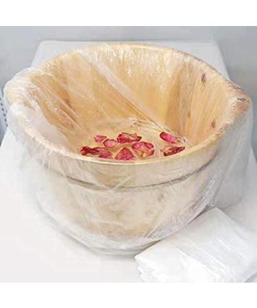 Vitaciti 100 Large Plastic Liners for Ionic Detox Foot Tub Basin - Disposable Liners for Easy Clean-Up - Buy Online on GoSupps.com