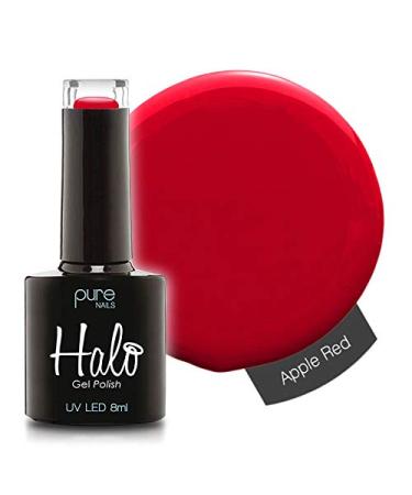 Halo Gel Polish *Full Range 8ml* **CHOOSE YOUR COLOUR(S)** (Apple Red N2801) Apple Red N2801 8 ml (Pack of 1)