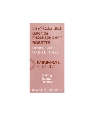 Mineral Fusion 3-in-1 Color Stick - Rosette | Versatile Makeup (1 Count) - Buy Online on GoSupps.com