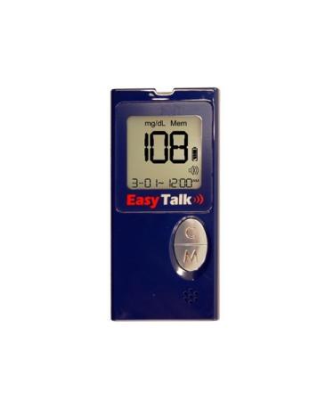 Easy Talk Blood Glucose Monitor (Talking Diabetes Meter)