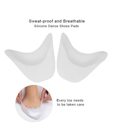 Silicone Soft Ballet Pointe Dance Shoes Pads | Toe Protectors & Forefoot Cushion | Comfort and Care for Ballet Dancers - Buy Online on GoSupps.com